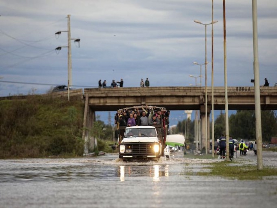 TRES MUERTOS POR EL TEMPORAL