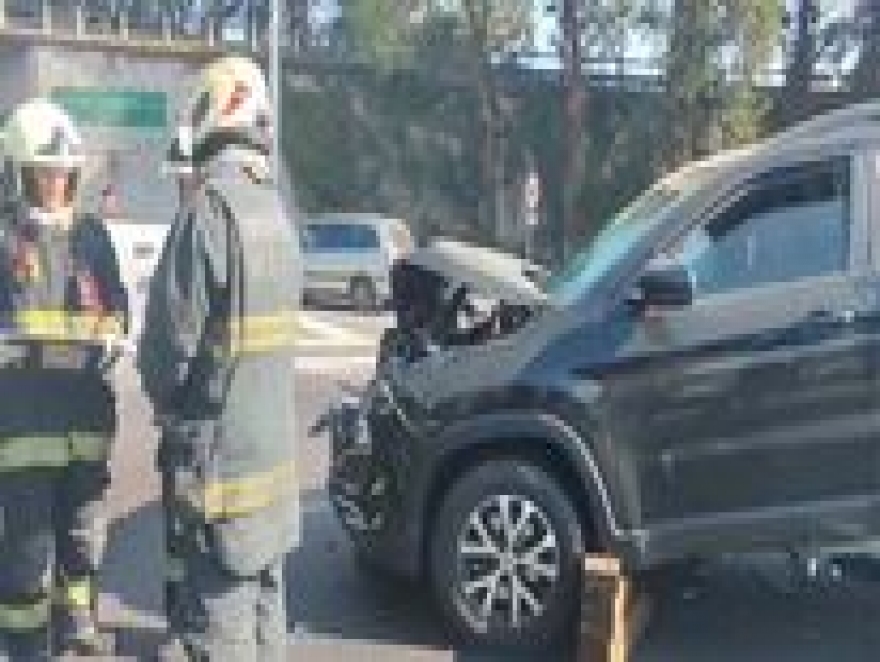 CHOQUE EN CADENA EN GRAL PAZ