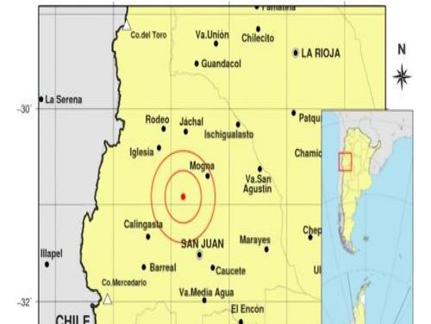 FUERTE SISMO EN SAN JUAN