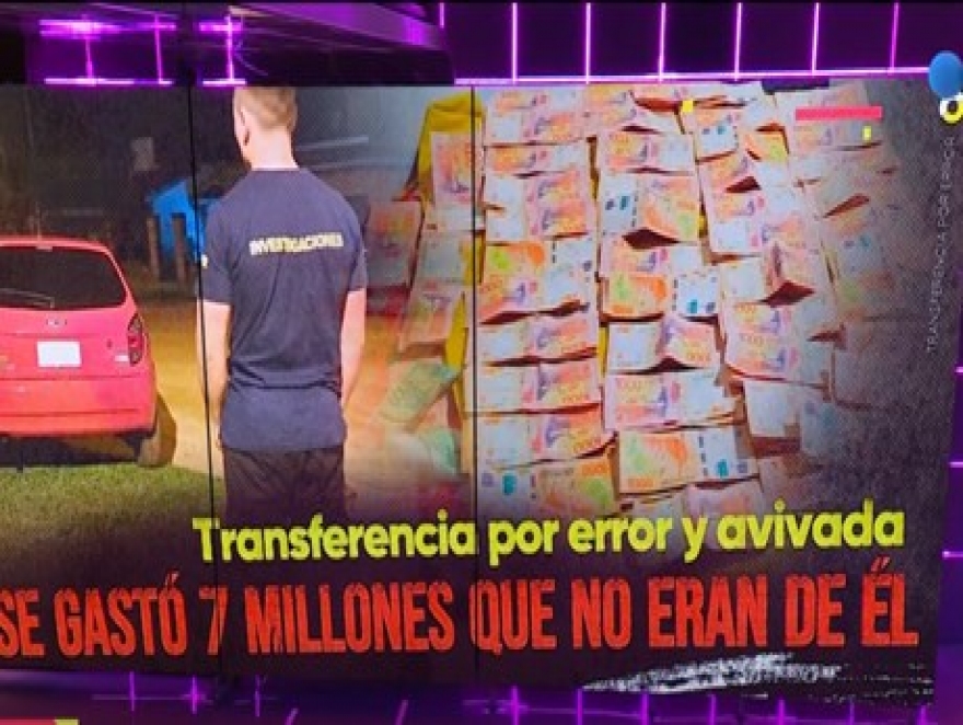 RECIBIO 7 MILLONES Y SE GASTO TODO