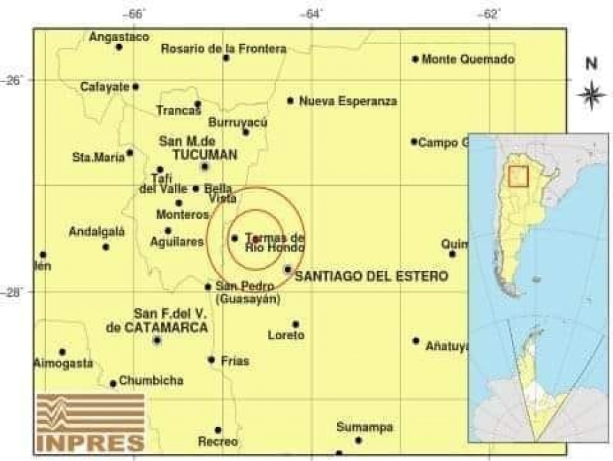 FUERTE TEMBLOR EN SANTIAGO