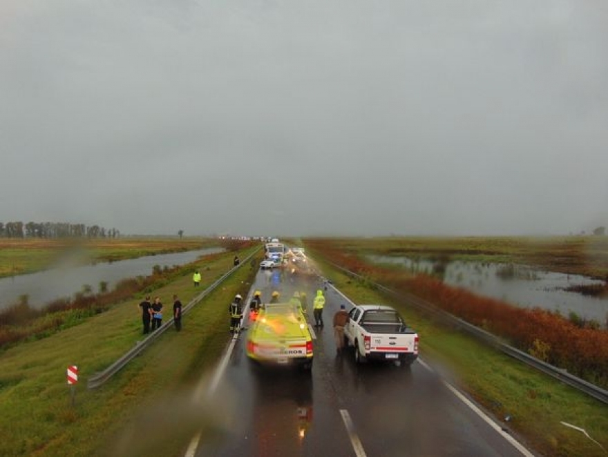 TRAGEDIA EN RUTA DE SANTA FE