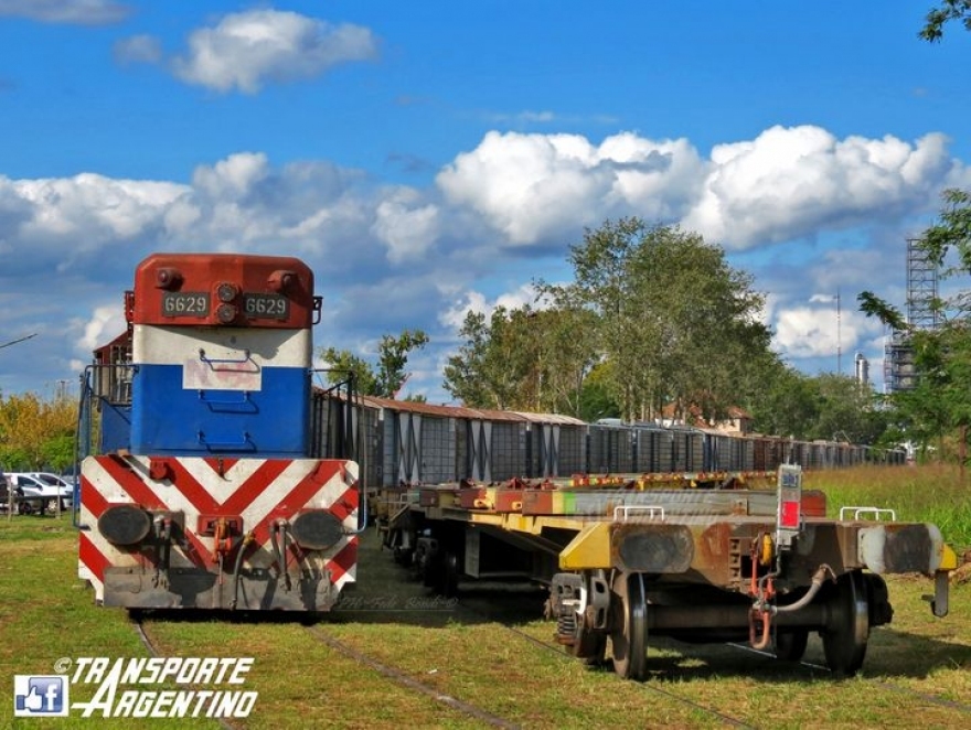 ROSARIO: TREN ARROLLO UN COCHE