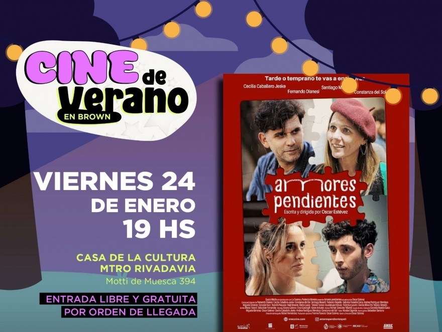 CINE DE VERANO EN BROWN