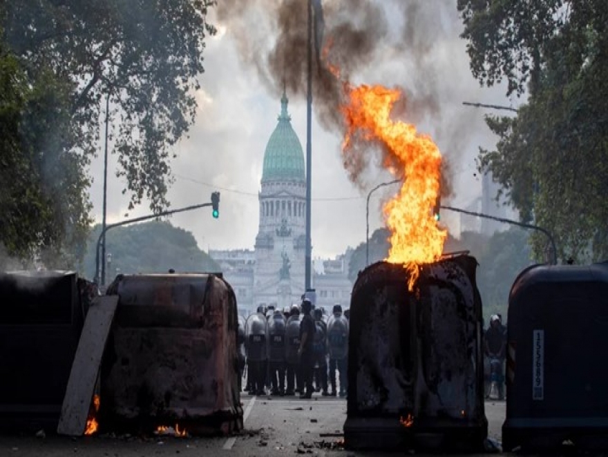 REPRESION COMO EN LA DICTADURA MILITAR